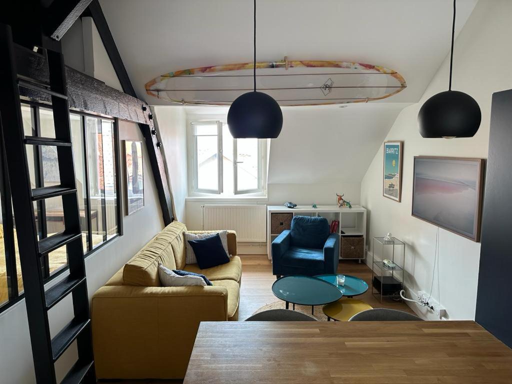 Superbe Appartement Plein Centre De Biarritz Exterior foto